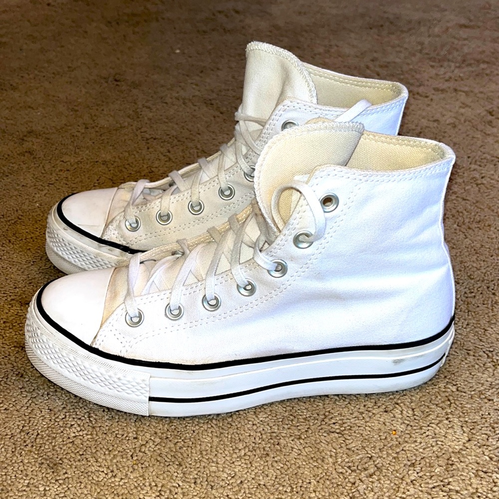 Converse Chuck Taylor High Top Platform Shoes
